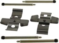 acdelco professional rear disc brake caliper hardware kit 18k1970x - including clips and pins логотип