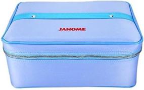 img 2 attached to 🧵 Blue Janome 9mm Foot Accessory Storage Case - Enhance your Sewing Experience!