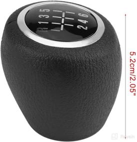 img 2 attached to 🚘 Chevy Cruze Gear Shift Knob: Premium 6 Speed Car Gear Shift Lever for Cruze 2008-2012