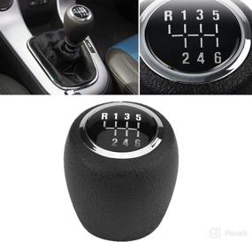 img 4 attached to 🚘 Chevy Cruze Gear Shift Knob: Premium 6 Speed Car Gear Shift Lever for Cruze 2008-2012