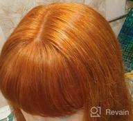img 2 attached to Exitenn Color Permanente Cream Hair Dye, 7400 Rubio Medio Cobre Rojizo, 60 ml review by Riko Long ᠌