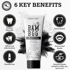 img 3 attached to Activated Bamboo Charcoal Whitening Toothpaste