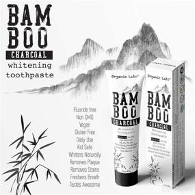 img 1 attached to Activated Bamboo Charcoal Whitening Toothpaste