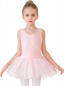 img 3 attached to Adorable Stelle Tutu Ballet Dress For Toddler, Little And Big Girls - Perfect For Dance Class!
