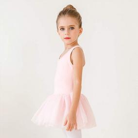 img 1 attached to Adorable Stelle Tutu Ballet Dress For Toddler, Little And Big Girls - Perfect For Dance Class!