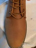 img 1 attached to Casual Lace-Up Oxford Dress Shoes For Men review by Justin Abrams