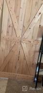 img 1 attached to 42X84 Rustic Hardwood Barn Door Slab - Unfinished Knotty Alder Solid Wood review by Tim Sterling
