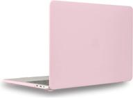 rose quartz hard cover case for macbook pro 15-inch with touch bar & usb-c - compatible with 2016-2019 release models a1990 a1707 by ueswill logo