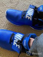 img 1 attached to Nike Team Hustle D 8 Basketball Shoe for Kids - Unisex (GS) review by Christopher Lott