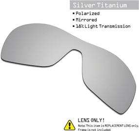 img 3 attached to Upgrade Your Oakley Antix Sunglasses: SmartVLT Men'S Replacement Lenses With Multiple Options