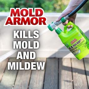 img 1 attached to 🧼 Mold Armor FG51264 E-Z Deck, Fence and Patio Wash: Powerful 64oz Cleaner with Convenient Hose-End Adaptor and Sprayer