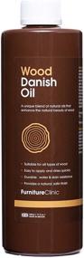 img 4 attached to 🪑 Furniture Clinic Danish Oil 17oz: Ultimate Wood Care Treatment for Interior & Exterior Furniture - Oak, Pine, Teak, Kitchen & Dining - Stain, Water & Dirt Protection