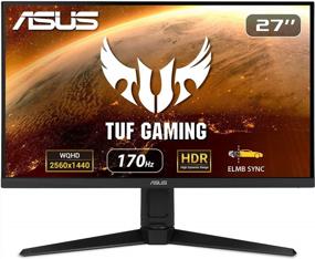 img 3 attached to Renewed ASUS Gaming VG27AQL1A Monitor - 2560X1440P, Adjustable Tilt, Pivot, and Swivel - VG27AQL1A-Cr