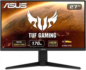 img 4 attached to Renewed ASUS Gaming VG27AQL1A Monitor - 2560X1440P, Adjustable Tilt, Pivot, and Swivel - VG27AQL1A-Cr