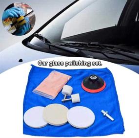 img 1 attached to CALIDAKA Polishing Windshield Abrasive Windscreen