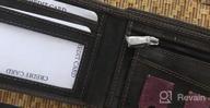 img 1 attached to Minimalist Bi Fold Leather Wallet Blocking review by Brian Thuo