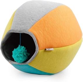 img 4 attached to 🐱 All for Paws Cat Cave Bed: Ultimate Cozy Cuddle Spot for Cats & Small Dogs