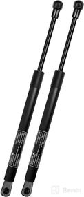 img 4 attached to 🚪 Premium Set of 2 Tailgate Trunk Lid 4218 Lift Support Replacement | Jeep Cherokee 95-96 Gas Struts Liftgate Shock Spring