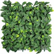 12pcs 20"x20" artificial hedges panels - greenery plant boxwood fence cover logo