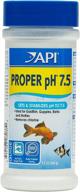 🐟 api proper ph 7.5 freshwater aquarium water ph stabilizer - 9.2 oz container, proper ph 7.5 powder jar - small logo