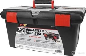 img 1 attached to 🧰 19-Inch Plastic Tool Box: Performance Tool W54019 – Optimize Your Tool Storage with this High-Performing Toolbox