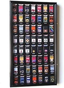 img 1 attached to Black Display Case Cabinet For 56 Zippo Lighter Holder Rack - Ideal For Retail With Packaging Showcase