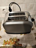 img 1 attached to Kitfort toaster KT-2014-3, red review by Anastazja Adziarejka ᠌