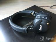img 2 attached to Wireless Marshall Mid Bluetooth Headphones, Black review by Abhi Abhilasha ᠌