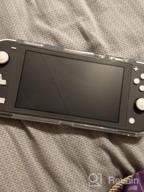 img 1 attached to Nintendo Switch Lite 2019 Thunderbolt Series Protective Clear Cover With TPU Grip Case By Mumba review by Vinay Mickel