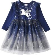 👗 dxton little children dresses lh4570 6t girls' dresses - girls' clothing in dresses логотип