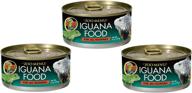 adult iguana food cans wet logo