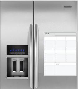 img 2 attached to Efficient Planning Made Easy With Smart Magnetic White Board Organizer For Your Office Or Refrigerator!