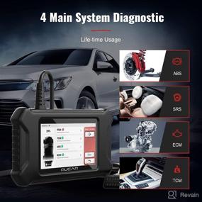 img 2 attached to 🔍 MUCAR OBD2 Scanner CS4 Car Scanner 2022: Advanced Diagnostic Scan Tool with Lifetime Free Updates and Multiple System Diagnostics – ECM/TCM/ABS/SRS Airbag & Check Engine Car Code Reader, Oil/EPB/SAS/TPMS/Throttle Reset Capabilities