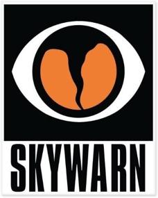 img 2 attached to Skywarn Tornado Bumper Sticker Window