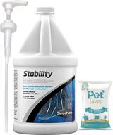 🐶 stability pet wipes with pump - 2 liters / 67.6 fl. oz. (includes 10ct) logo