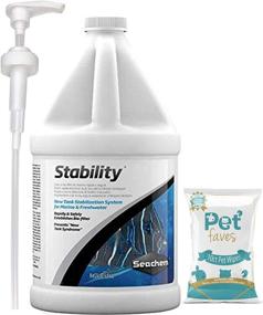 img 4 attached to 🐶 Stability Pet Wipes with Pump - 2 Liters / 67.6 fl. oz. (Includes 10ct)