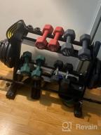 img 1 attached to RitFit Heavy-Duty Steel Weight Rack Stand For Dumbbells, Barbells, Plates, And Medicine Balls - 2 Or 3 Tier Strength Training Dumbbell Storage Rack For Home Gym review by Craig Pears