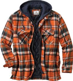 img 4 attached to Men'S Maplewood Hooded Shirt Jacket By Legendary Whitetails