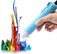 тепловая пушка mofa, инструменты для мини-фена термоусадочная ручка с подставкой для тиснения и сушки краски своими руками многоцелевая насадка для электрического нагрева 150 вт 110 в (синяя) логотип