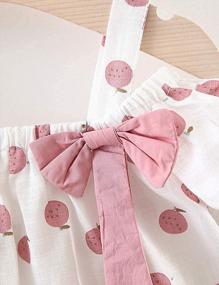 img 1 attached to 👧 Hipea Toddler Baby Girls Summer Ruffle Camisole Outfits: Cute Spot Dot Tops & Casual Shorts for Newborn Girl Clothing