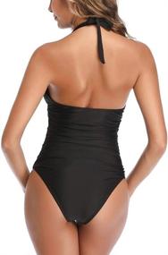 img 2 attached to 👙 Smismivo Control Swimwear Slimming Swimsuit for Women - Swimwear & Cover Ups