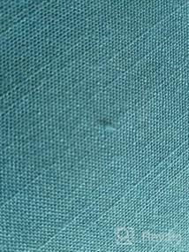 img 5 attached to Premium Teal Linen Tablecloth - H.VERSAILTEX 60X120 Inch Rectangle, Spill-Proof & Waterproof Cover For Dining Buffet Feature Extra Soft And Thick Fabric Wrinkle Free