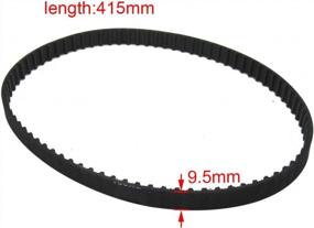 img 2 attached to CKPSMS Brand 1PC Timing Belt For NEWLONG NP-7/A Bag Closer #F01001 160XL037 - High Quality.