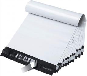 img 4 attached to Fuxury 9X12 White Poly Mailers: 100 Pack Self-Seal Shipping Envelopes For Safe And Secure Delivery