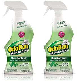 img 4 attached to 🌿 OdoBan Ready-to-Use Eucalyptus Odor Eliminator & Laundry Refresher – Pack of 2 (32 Fl Oz each)