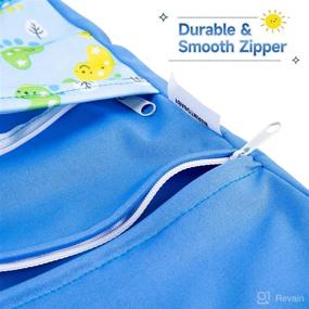 img 2 attached to WARMTOBABY Diapers Waterproof Reusable Swimsuits