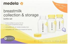 img 1 attached to Medela Breast Collection Storage Bottles