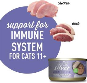 img 1 attached to Tiki Cat Silver Wet Cat Food: 🐱 Chicken, Duck & Duck Liver for Senior Cats