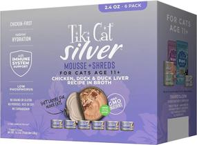 img 3 attached to Tiki Cat Silver Wet Cat Food: 🐱 Chicken, Duck & Duck Liver for Senior Cats