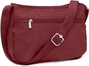 img 1 attached to Kipling Syro Crossbody Black Tonal Women's Handbags & Wallets ~ Crossbody Bags